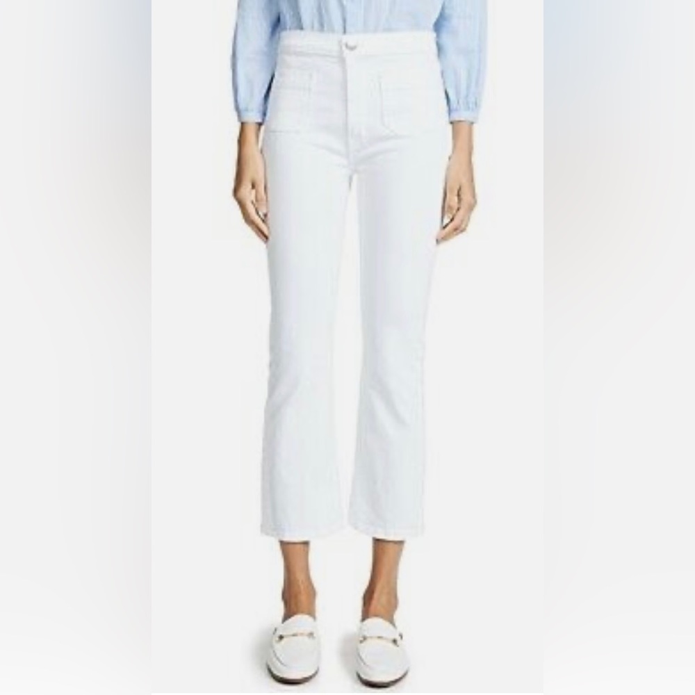 NWT-Current/Elliot The Ultra High Waist Kick Jean w/ Patch Pocket Size 24